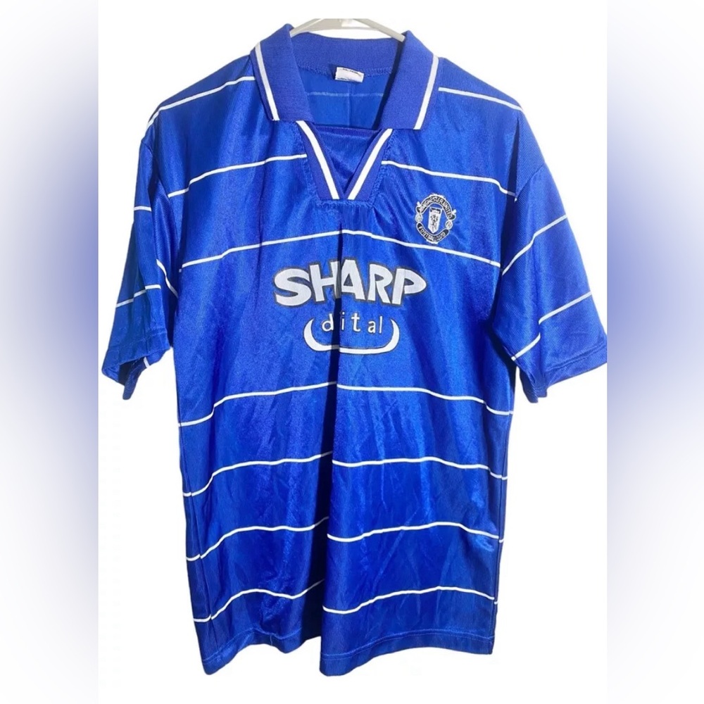 Hamster Collection Manchester United Sharp Digital Blue Football Jersey